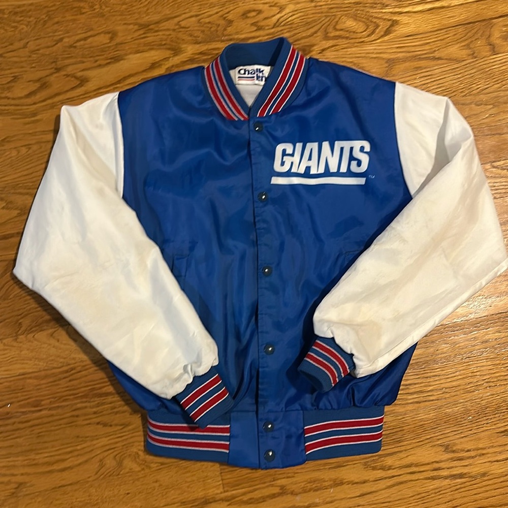 New York Giants Chalk line Bomber Jacket